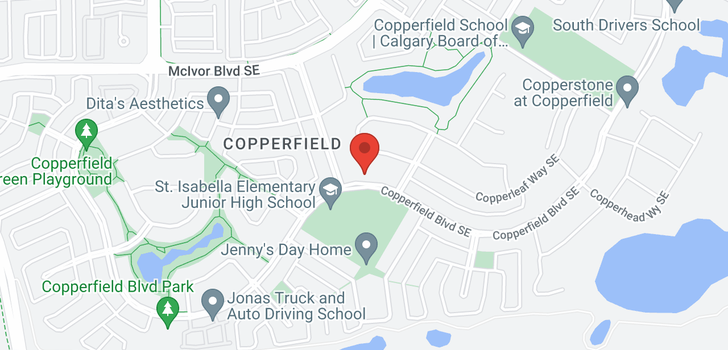 map of 900 Copperfield Boulevard SE